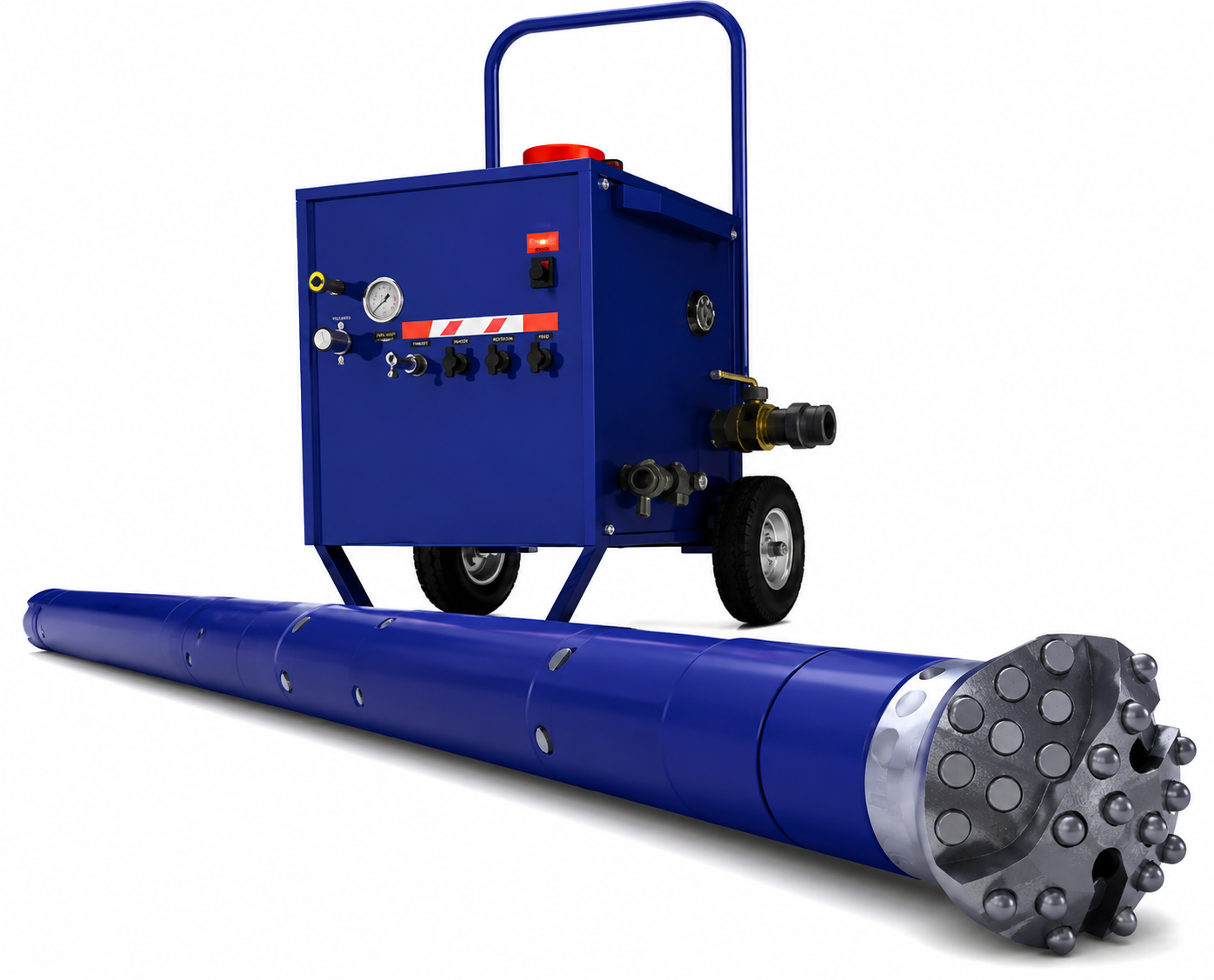 Pneumatic Rock Boring